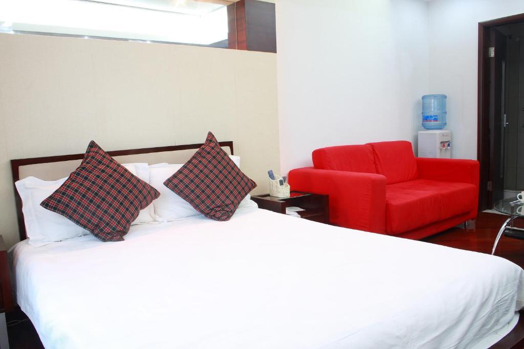 Shanghai Skiline World Union Service Apartment Экстерьер фото