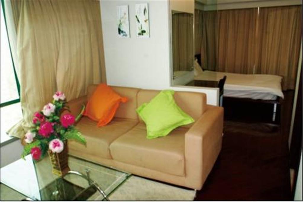 Shanghai Skiline World Union Service Apartment Экстерьер фото