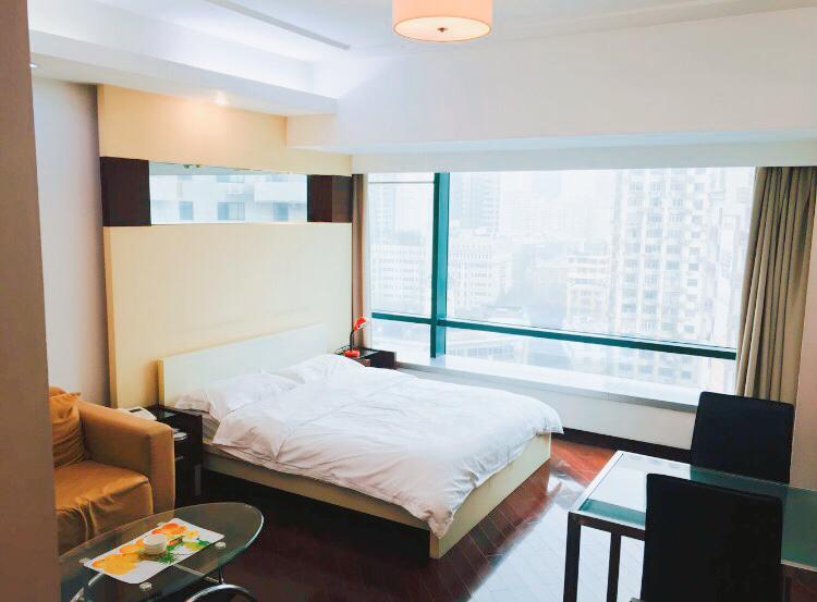 Shanghai Skiline World Union Service Apartment Экстерьер фото
