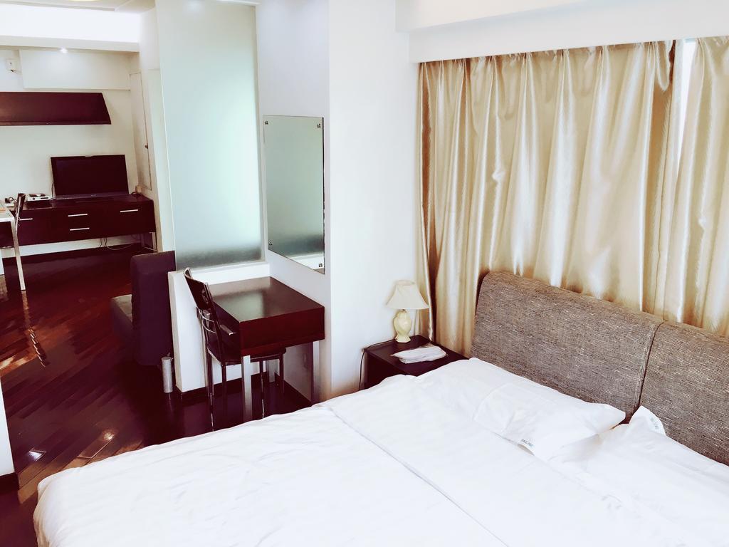 Shanghai Skiline World Union Service Apartment Экстерьер фото