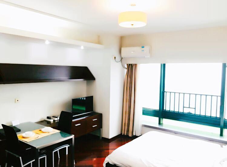 Shanghai Skiline World Union Service Apartment Экстерьер фото